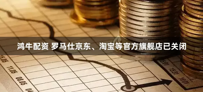 鸿牛配资 罗马仕京东、淘宝等官方旗舰店已关闭