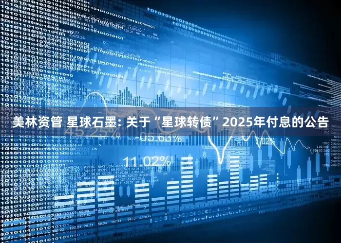 美林资管 星球石墨: 关于“星球转债”2025年付息的公告