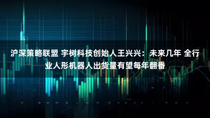 沪深策略联盟 宇树科技创始人王兴兴：未来几年 全行业人形机器人出货量有望每年翻番
