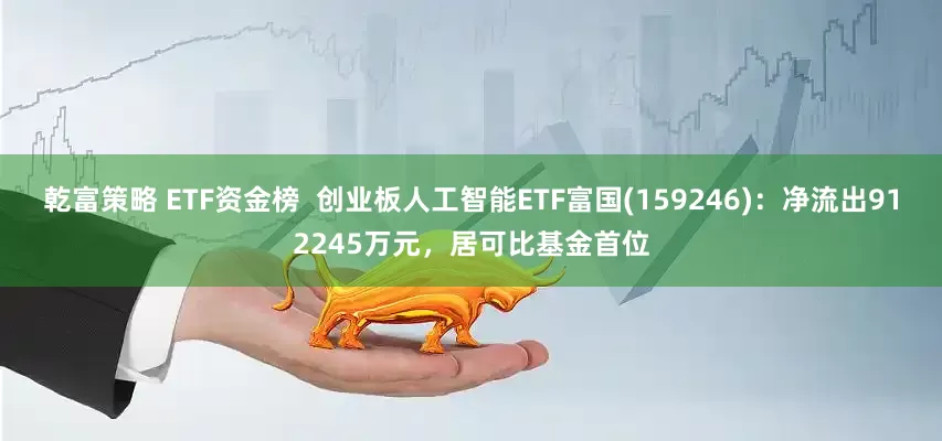 乾富策略 ETF资金榜  创业板人工智能ETF富国(159246)：净流出912245万元，居可比基金首位